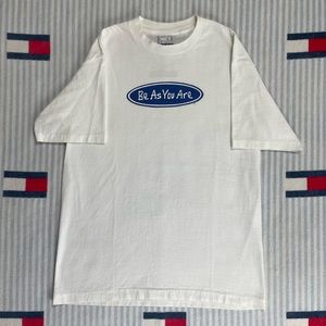 Vintage Be As You Are short sleeve tee shirt